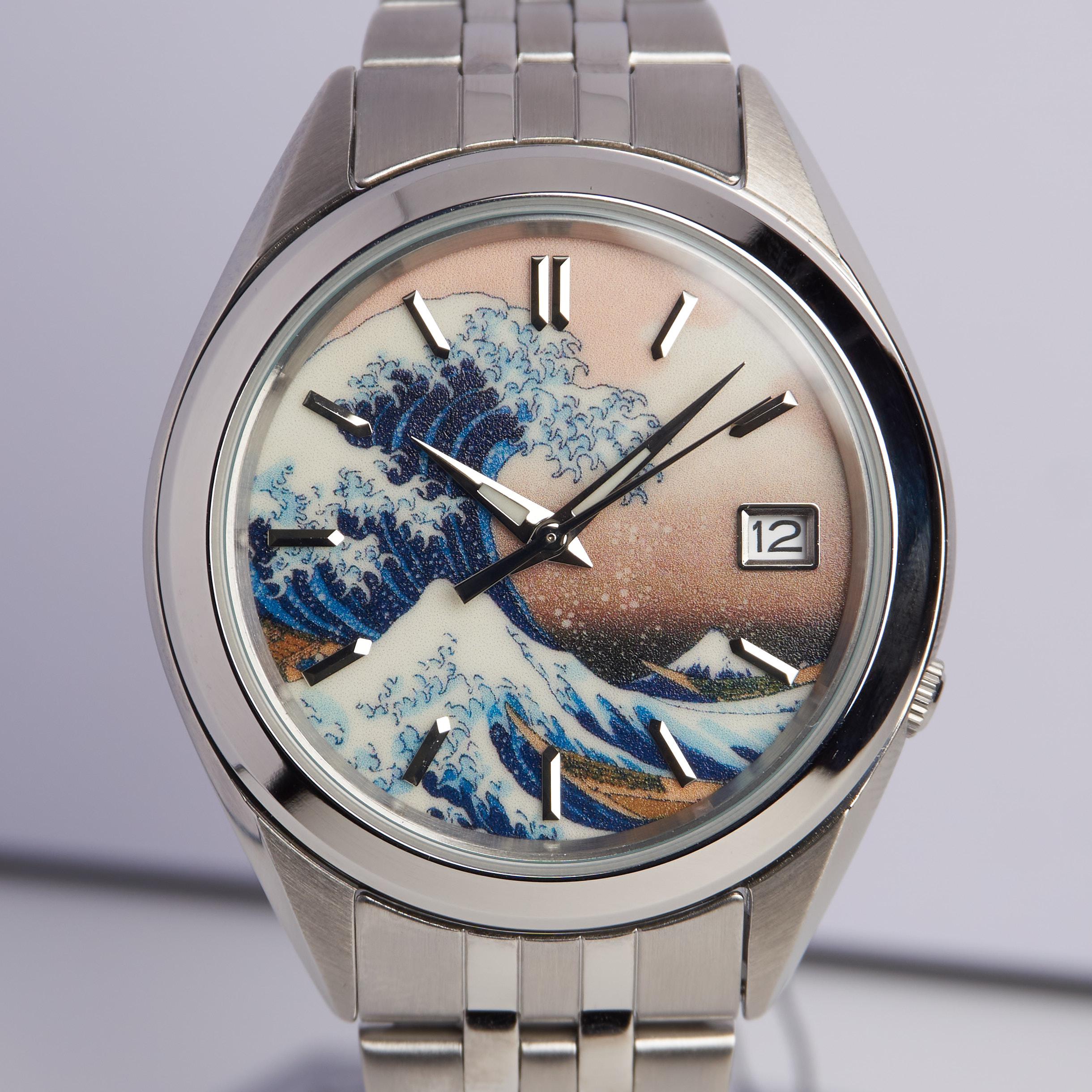 Seiko great wave discount off kanagawa for sale