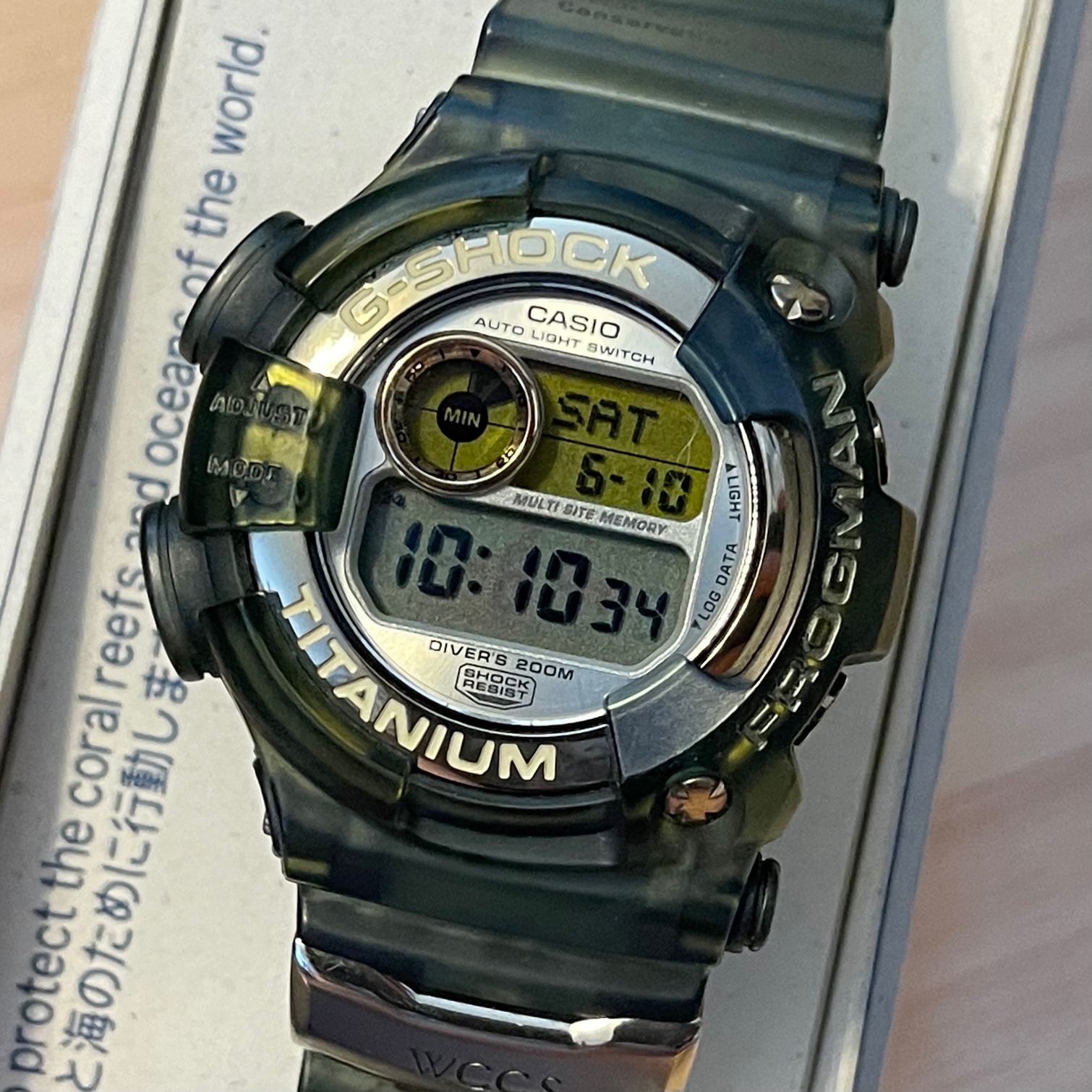 WTS] Casio G-Shock DW-9901WC-9T WCCS Titanium Frogman Custom DW 