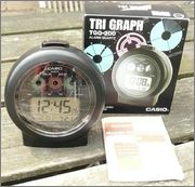 For sale: very rare Casio clock TRI graph TGQ-200 | WatchCharts