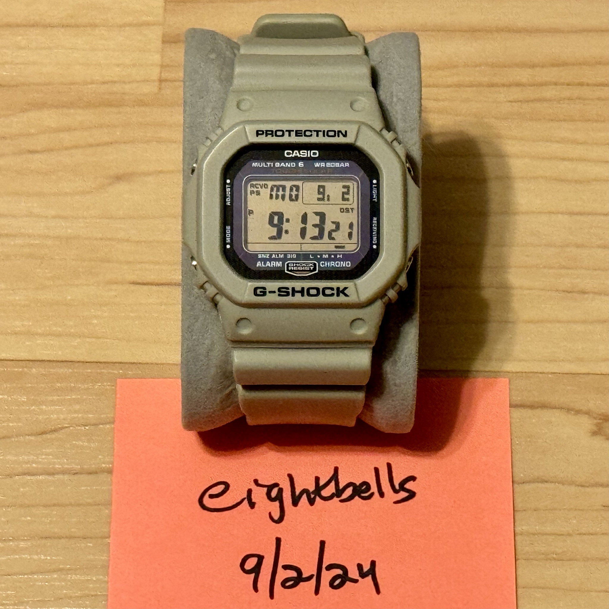 WTS] Casio G-Shock GW-M5610SD-8 Desert Sand Tan Beige Tough Solar