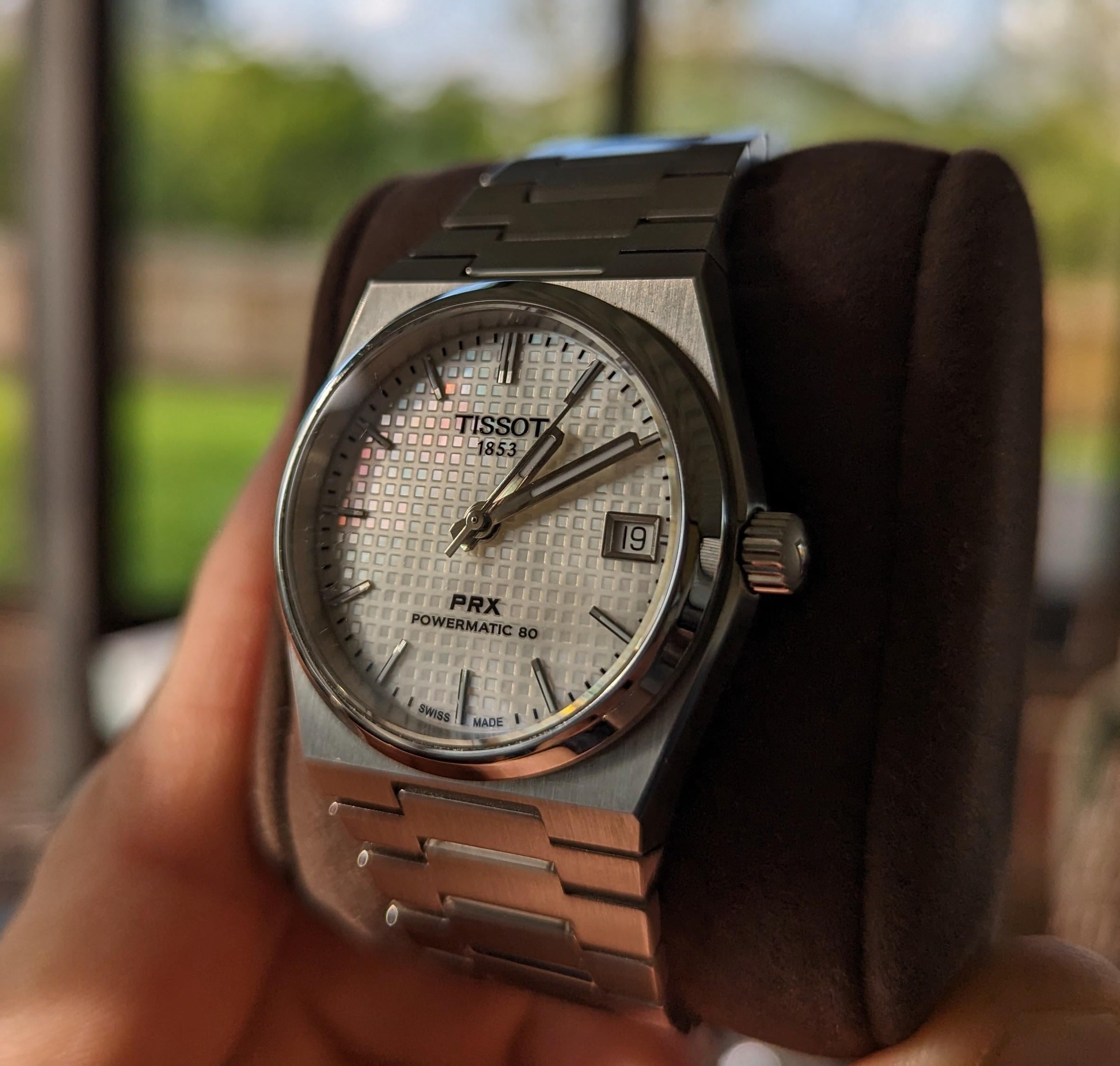 WTS] Tissot PRX 35 MOP (mother of pearl) $475 shipped 