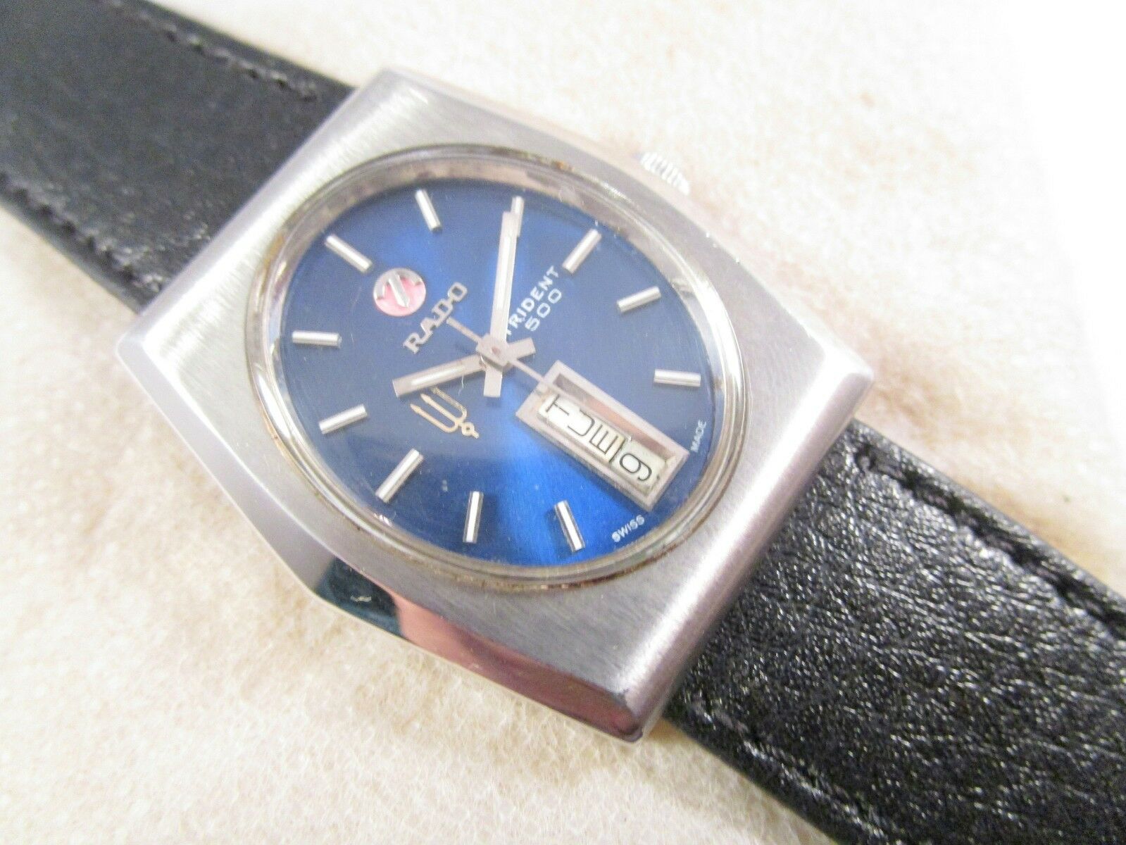 AUTHENTIC VINTAGE RADO TRIDENT 500 AUTOMATIC DAY-DATE SWISS MADE
