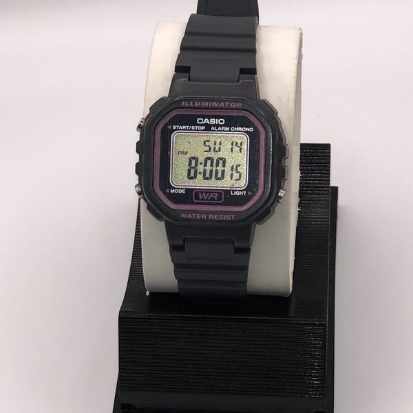 Ladies Casio 3284 Illuminator Quartz Alarm Chrono Digital Watch~Ex ...