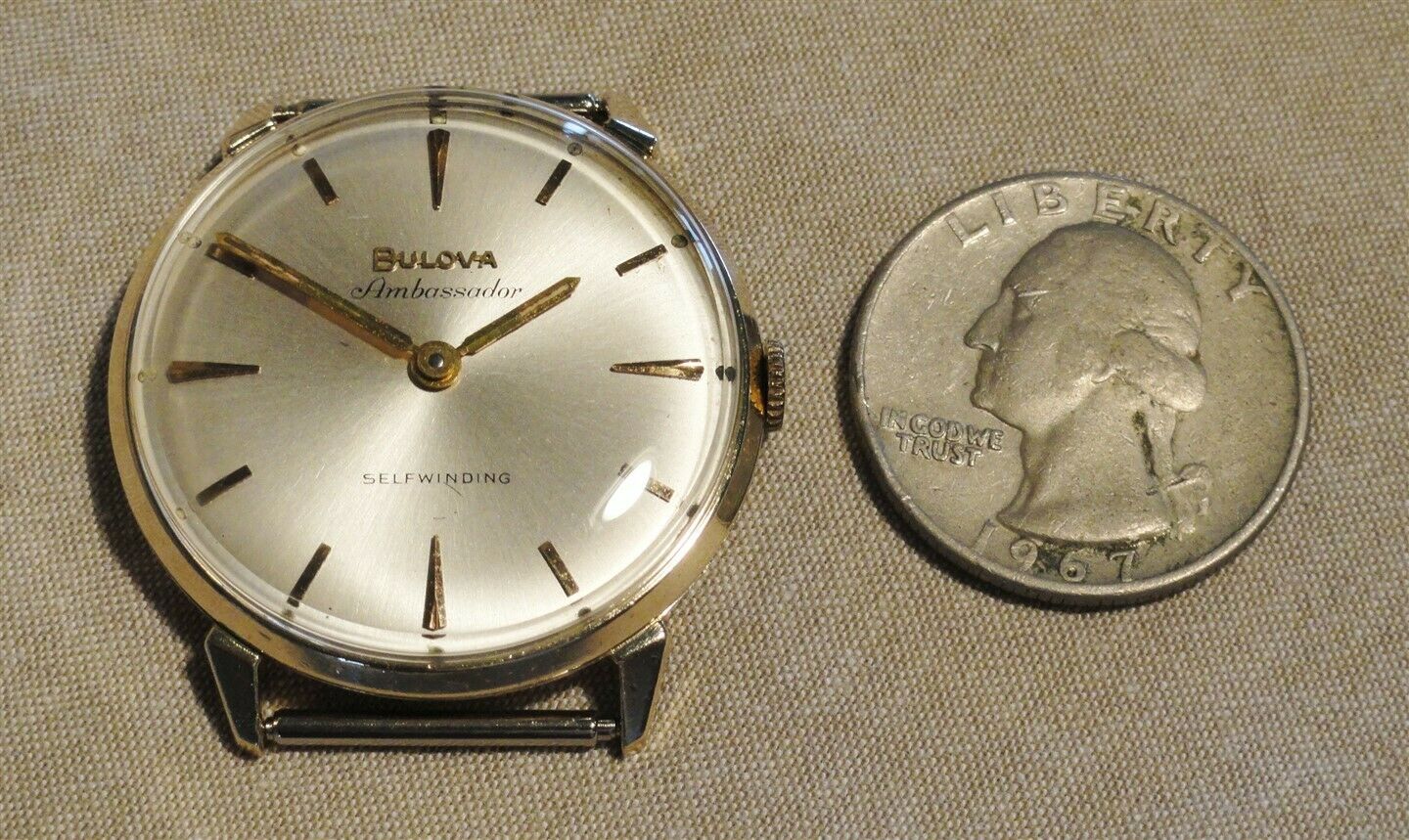 Bulova ambassador automatic 2025 30 jewels 1967