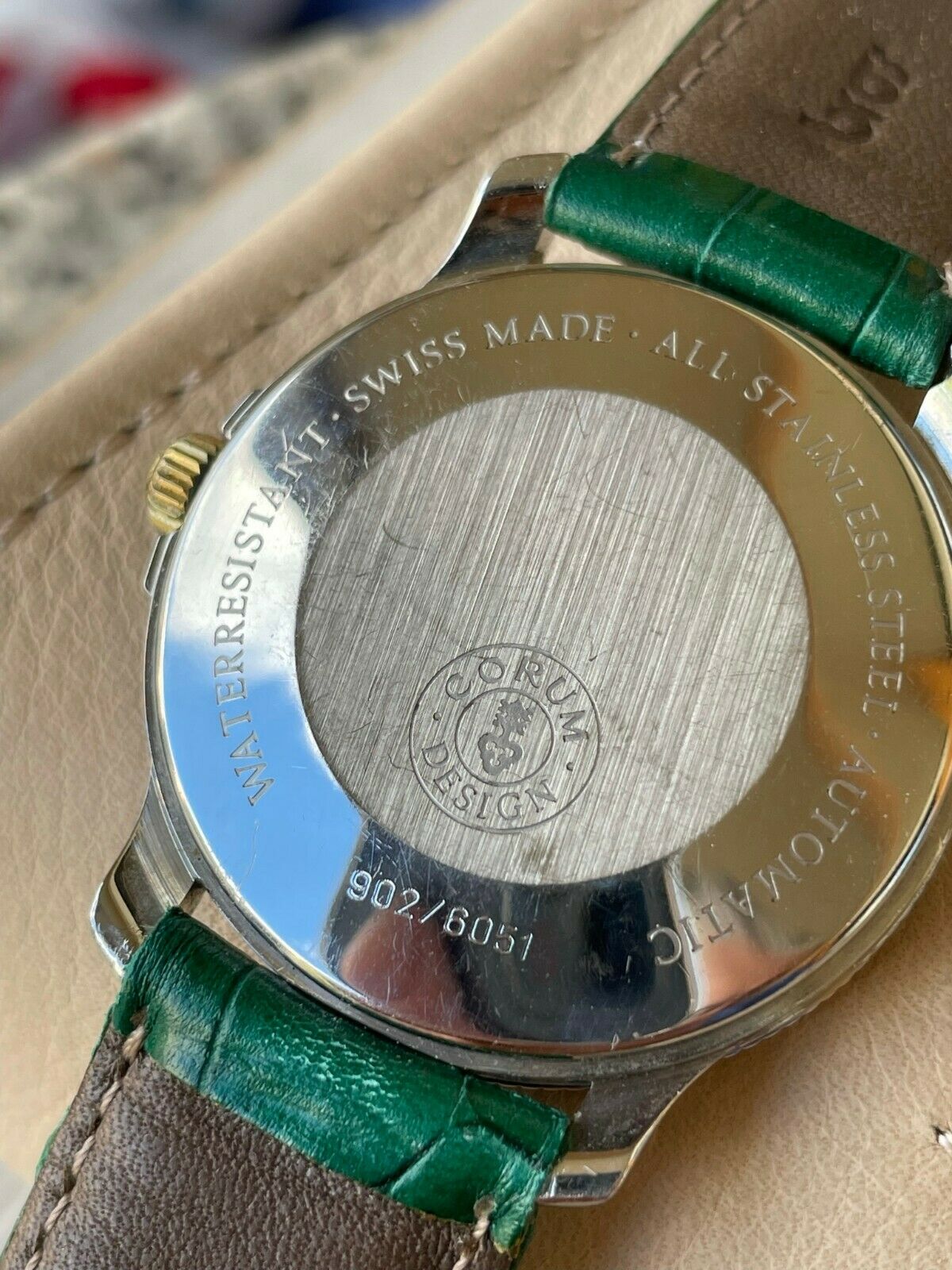 Corum Memotime Save The Sea years'90 | WatchCharts Marketplace