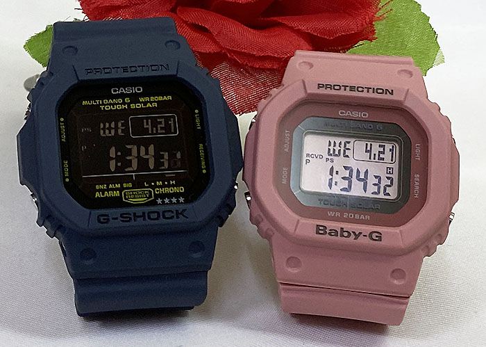 G-SHOCK pair watch for lovers G-SHOCK BABY-G pair watch Casio 2