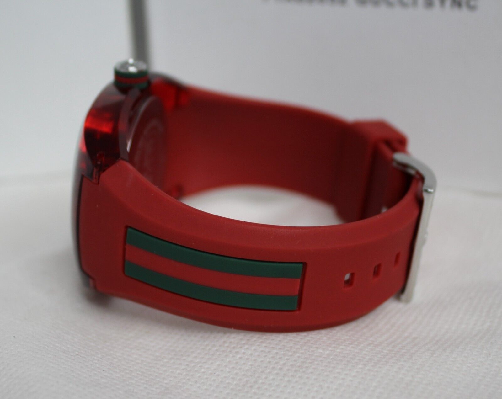 GUCCI グッチsync archive Watch rubber レッド GUCCI Gucci sync archive Watch rubber Red
