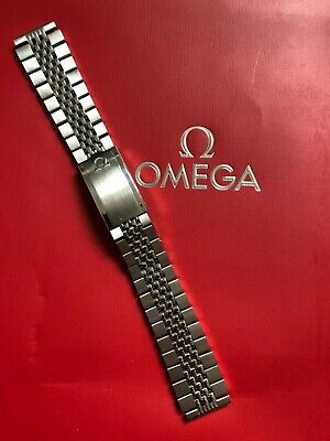 ORIGINAL Omega 1173/158 Vintage Steel Bracelet Band for
