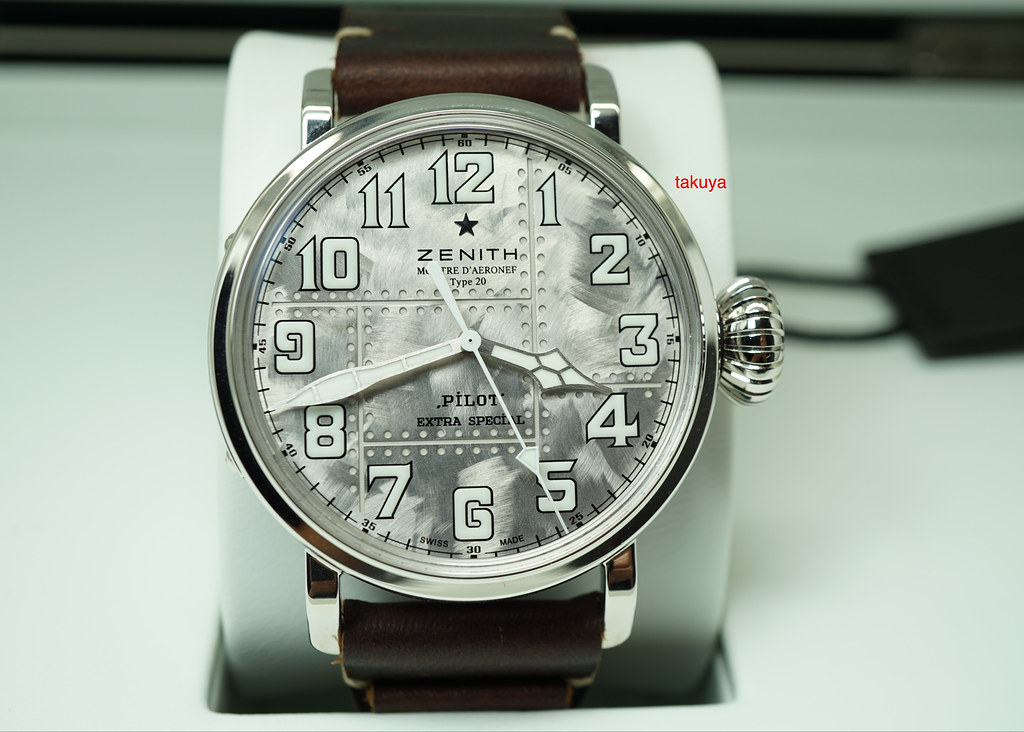 Zenith pilot type 20 extra special silver sale