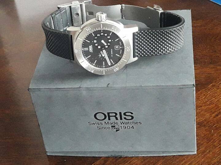 Rare Men s Oris BC3 Big Crown Regulator Automatic Date Watch 200m