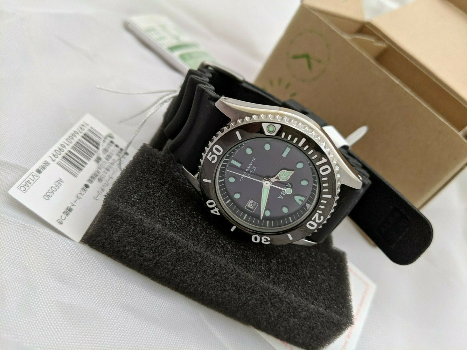 200m Aefd530 A*a様 ALBA ソーラー腕時計 クォーツ ダイバーズ AEFD530