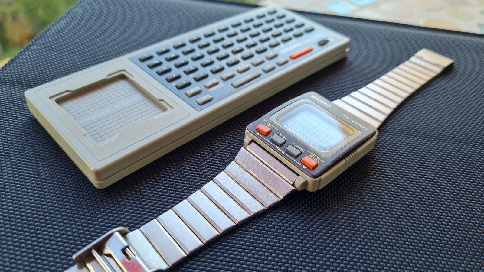 Seiko Wrist Computer UC-2000 UC-2100 Keyboard Digital