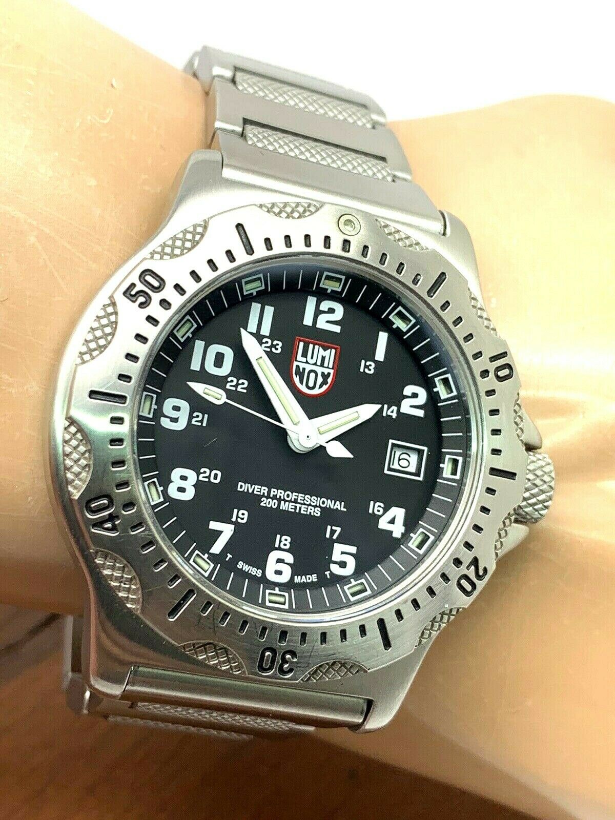 Luminox Men's Watch Diver Series 8000 Ultimate Navy Seal Black