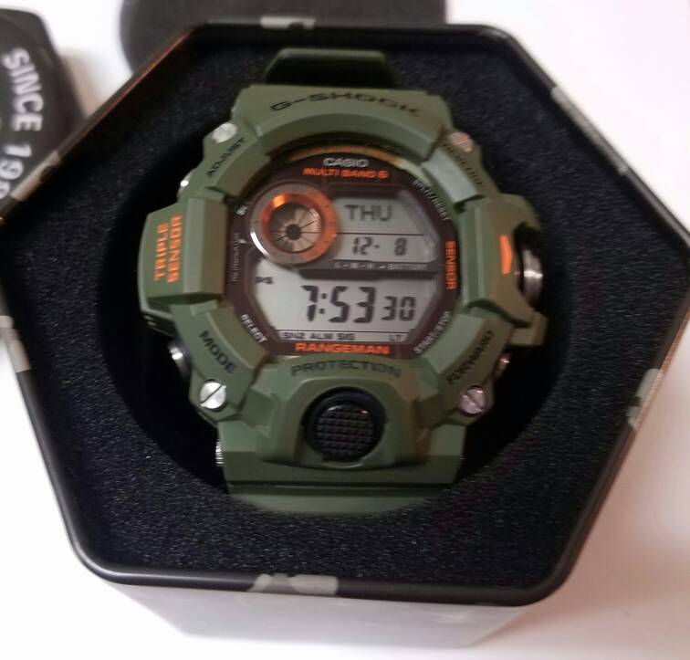 FS: CASIO G-SHOCK RANGEMAN MEN IN CAMOFLAUGE