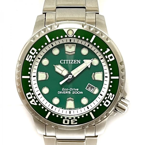 citizen promaster green bezel