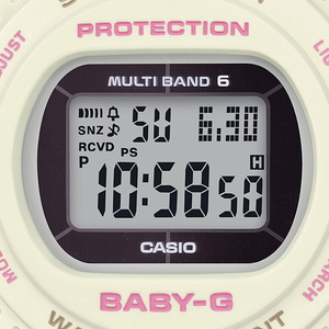 Casio [Domestic regular goods] BABY-G Solar radio ladies type BGD