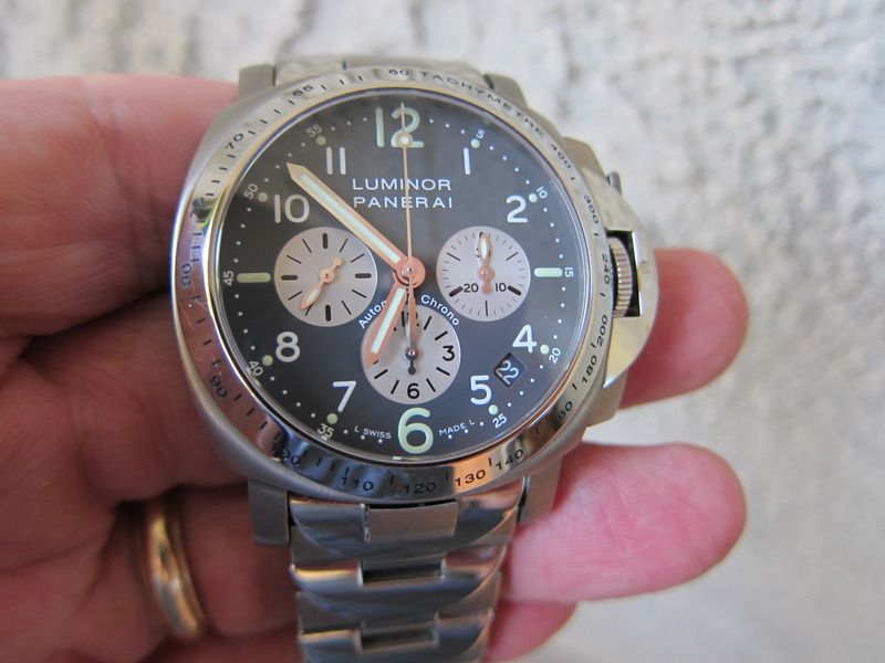 FSOT Panerai PAM 121 122 Zenith 40 mm Chronograph Reduced a bit