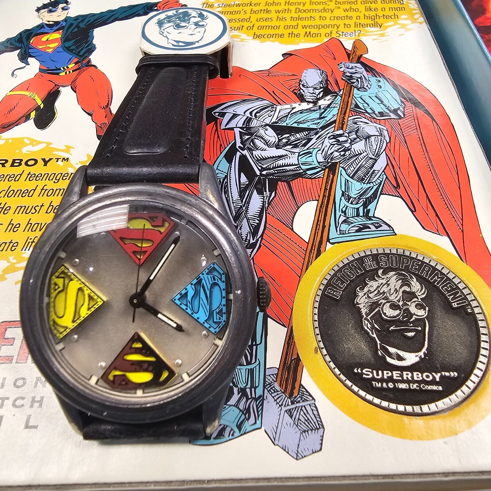 Fossil superman watch limited edition hot sale