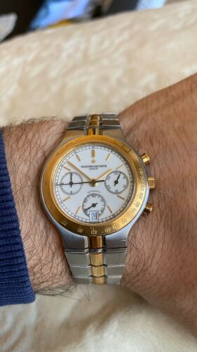 Vacheron Constantin Phidias 18K SS Ref 49001 Automatic Chronograph