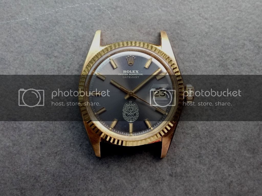 FS: ROLEX DATEJUST 1601 KUWAIT ARMY GREY WIDEBOY ( #1) | WatchCharts ...