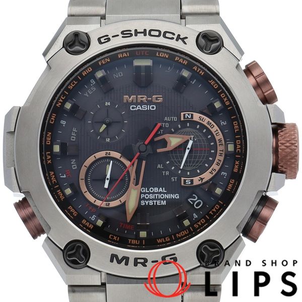 Casio G-SHOCK MR-G GPS hybrid radio solar clock Warranty period (2020.06) MRG-G1000DC-1AJR