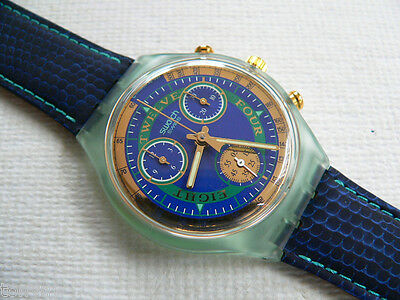 1994 Swiss Swatch Watch Chronograph Hitch Hiker New | WatchCharts 