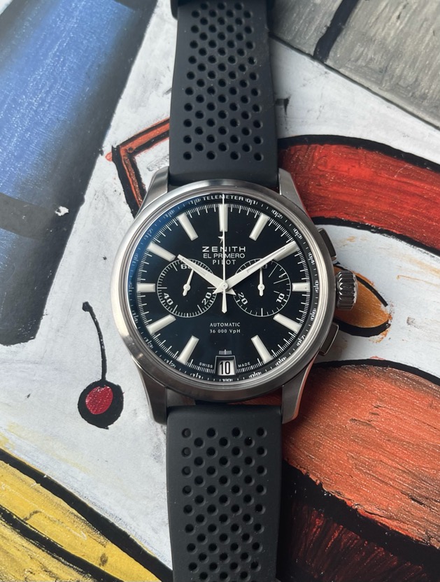 Zenith el 2024 primero pilot chronograph