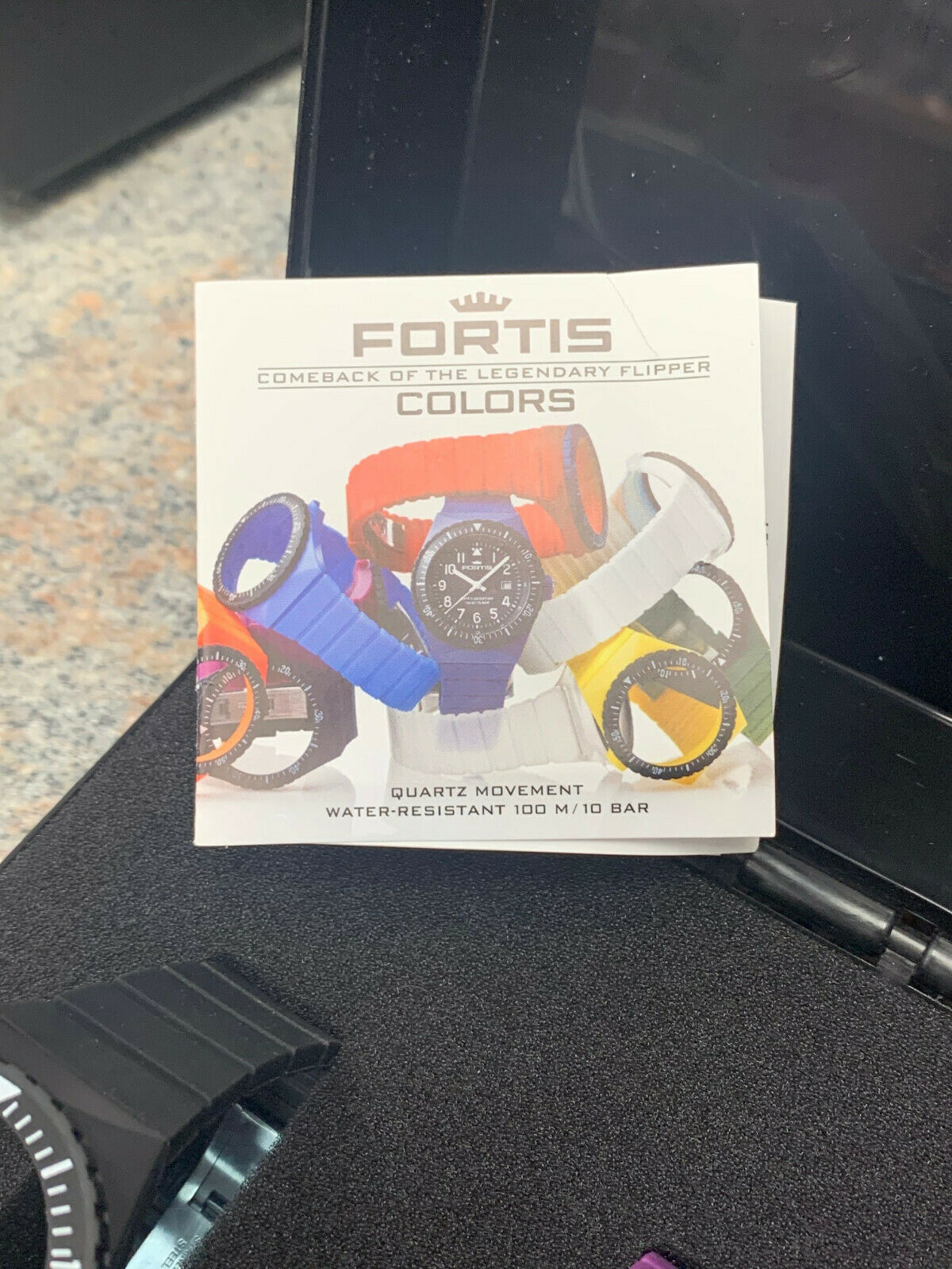 FORTIS COLORS 704.10.185.1 ベゼル10種付き Fortis 