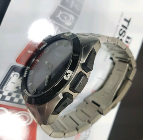 Tissot Touch Expert Solar watch T091.420A excellent cond titanium