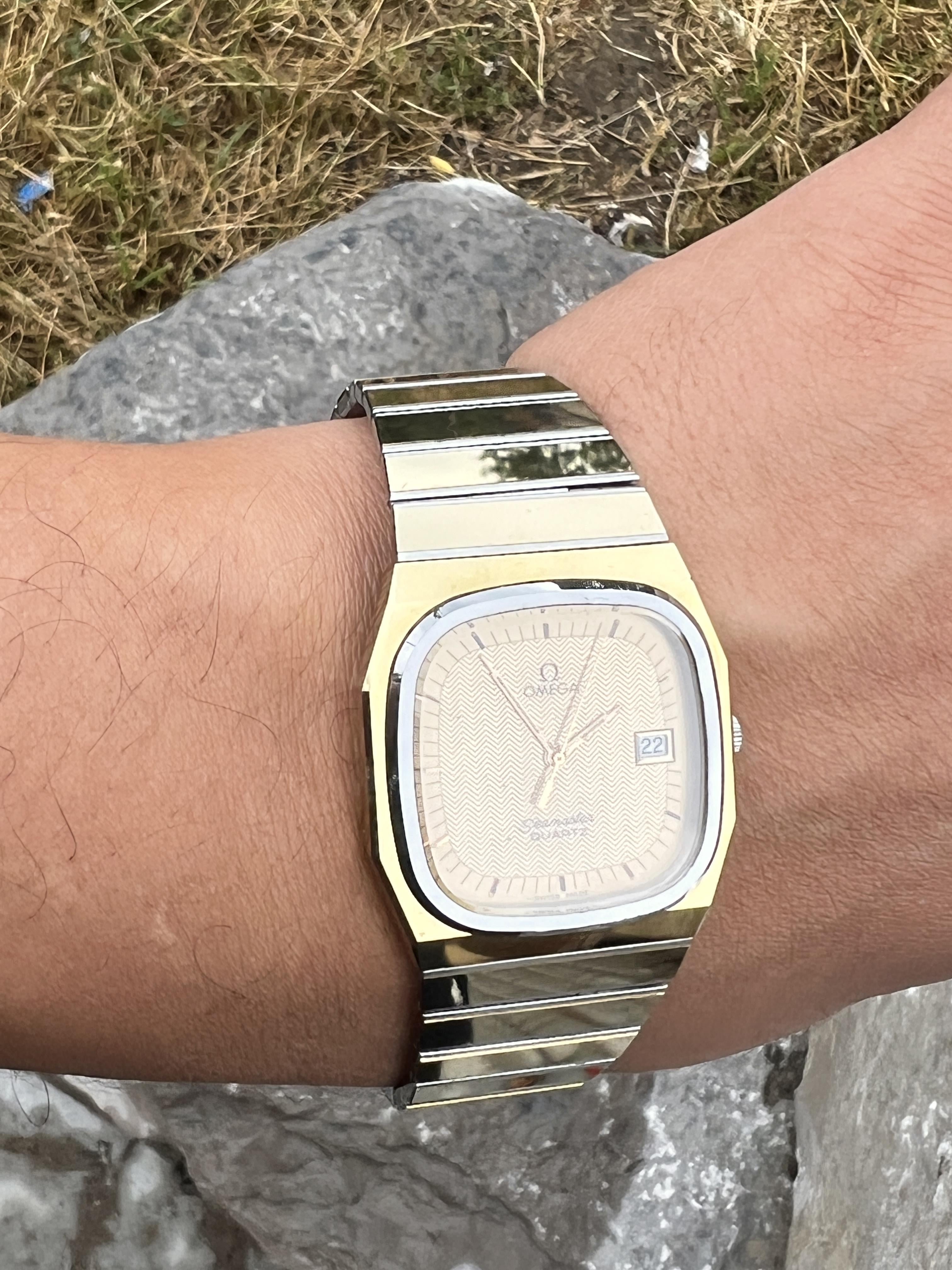 WTS Extremely Rare Omega Golden Cermet Omega Omega Seamaster