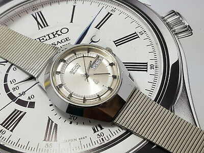 RARE SEIKO QUARTZ QT GREEN DIAL 3803-7000 KANJI GENTS