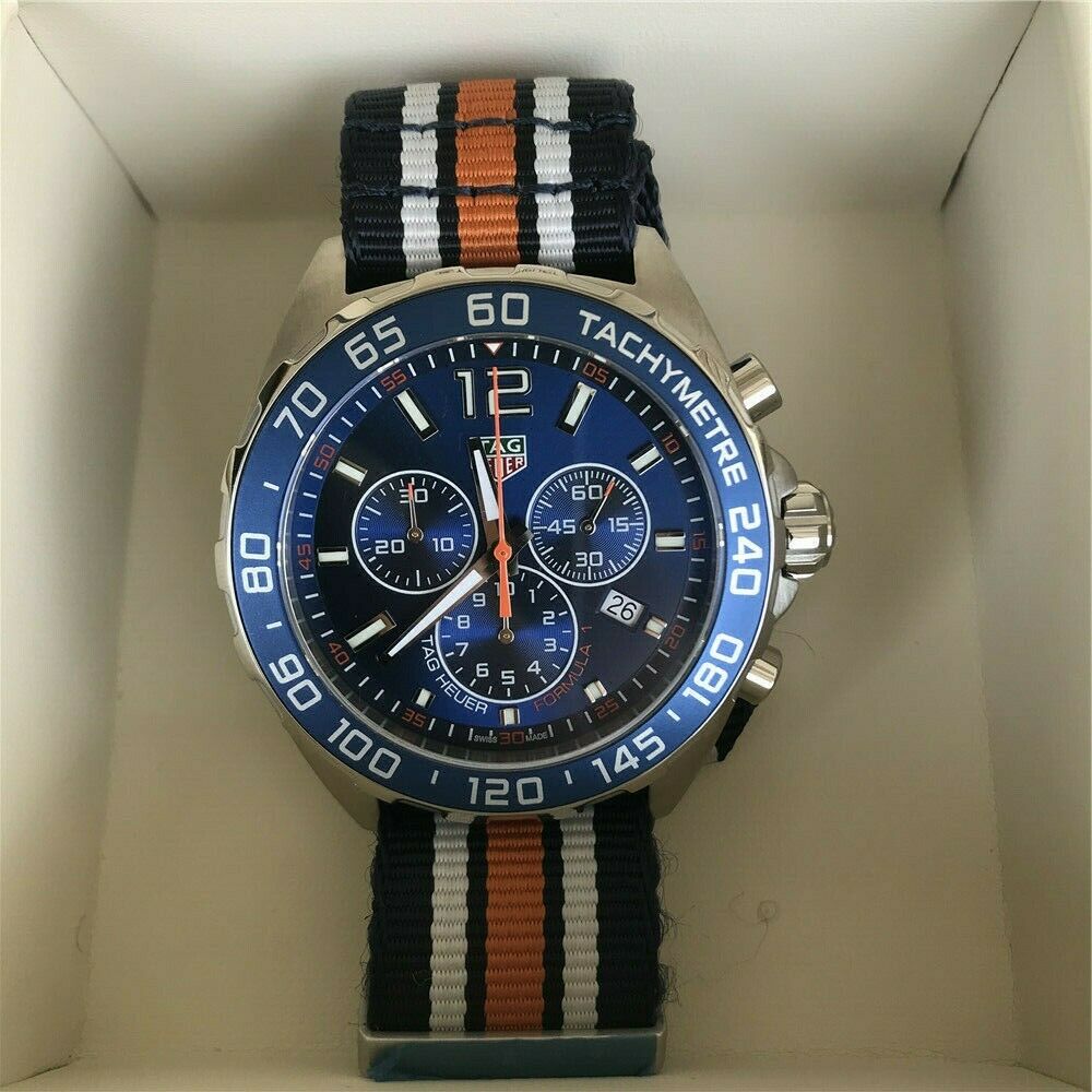 tag heuer formula 1 nato strap
