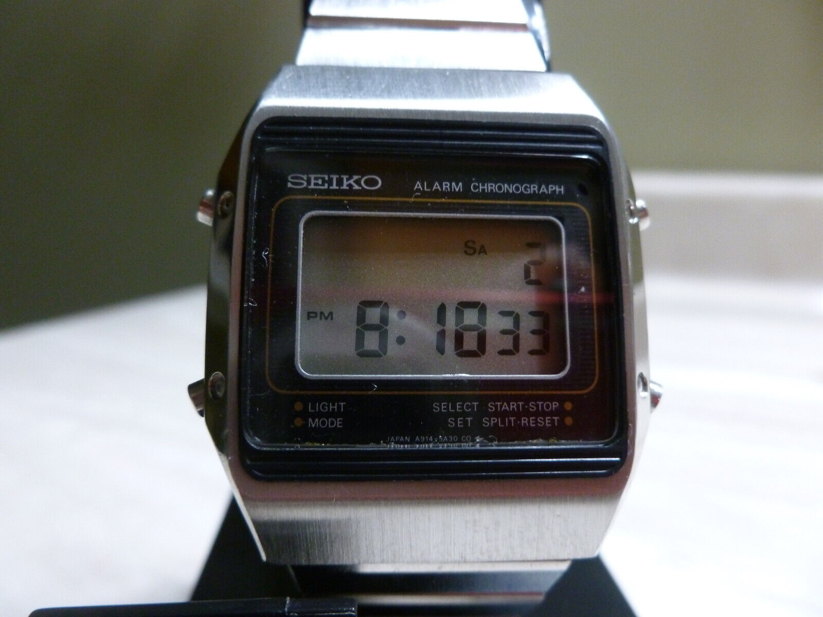 Seiko A914 5A39 digital watch WatchCharts Marketplace