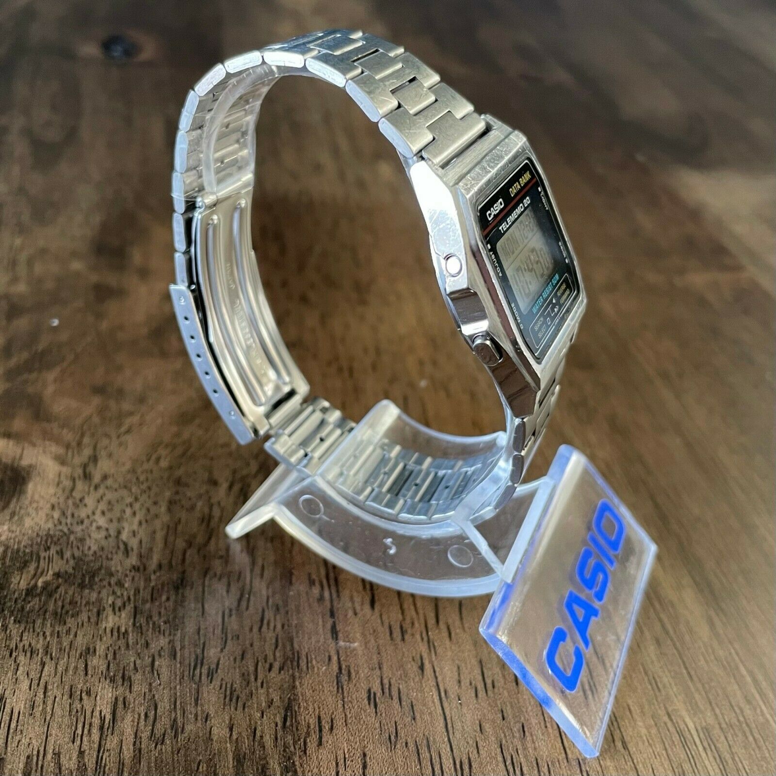 RARE Vintage 1986 Casio DB-210W Digital Data Bank Watch Made