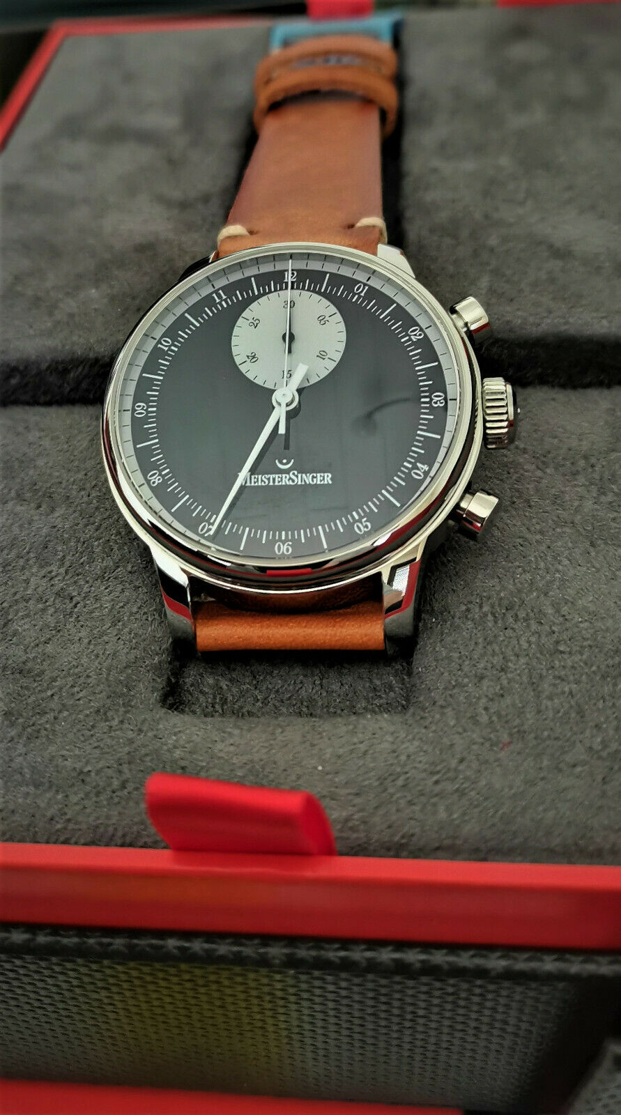 Meistersinger on sale singular chronograph