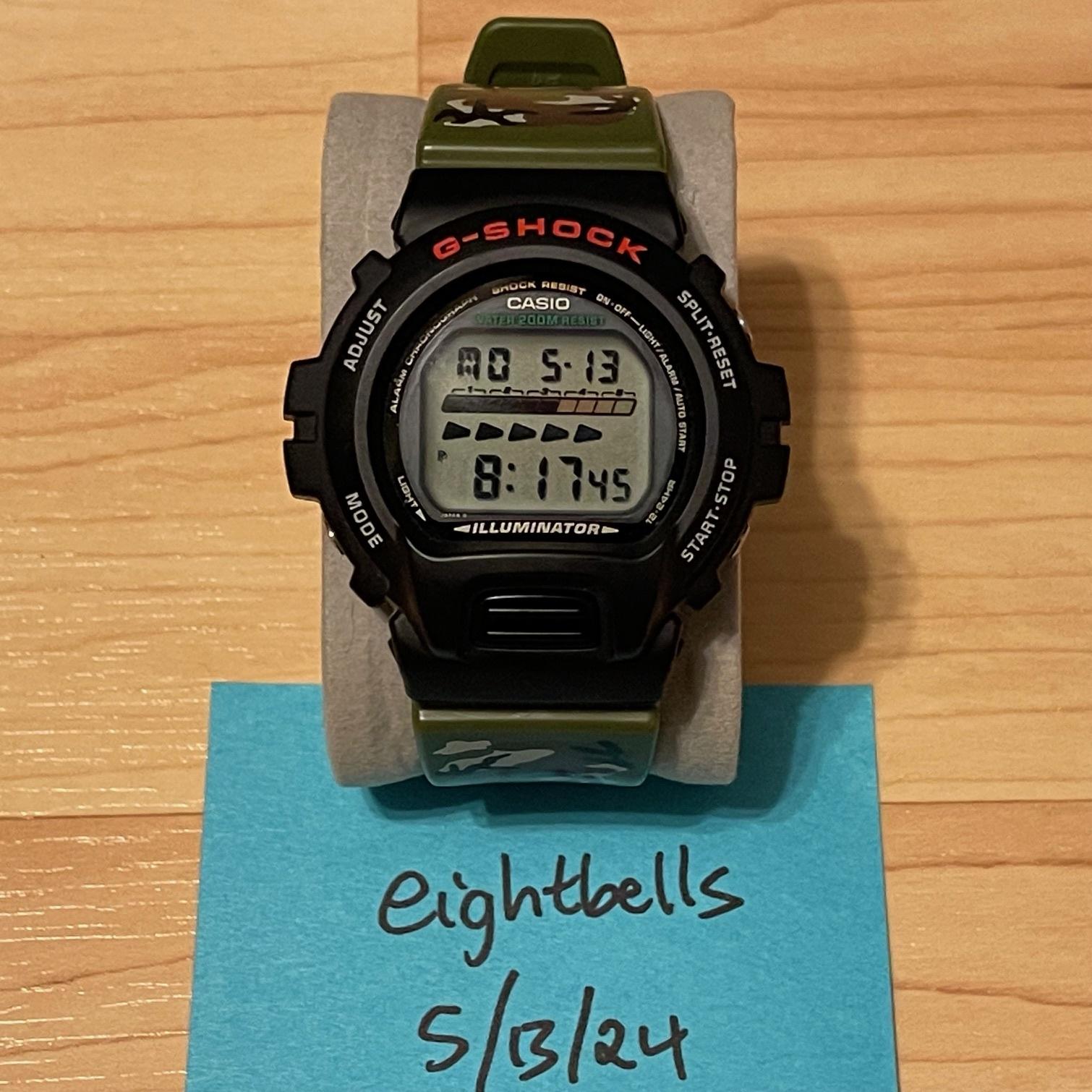 WTS] Casio G-Shock DW-6600 DW-6600F-3V Camo Band “American Sniper” Rare  Vintage Illuminator 1199 Module Japan M Digital Watch 6600 | WatchCharts  Marketplace