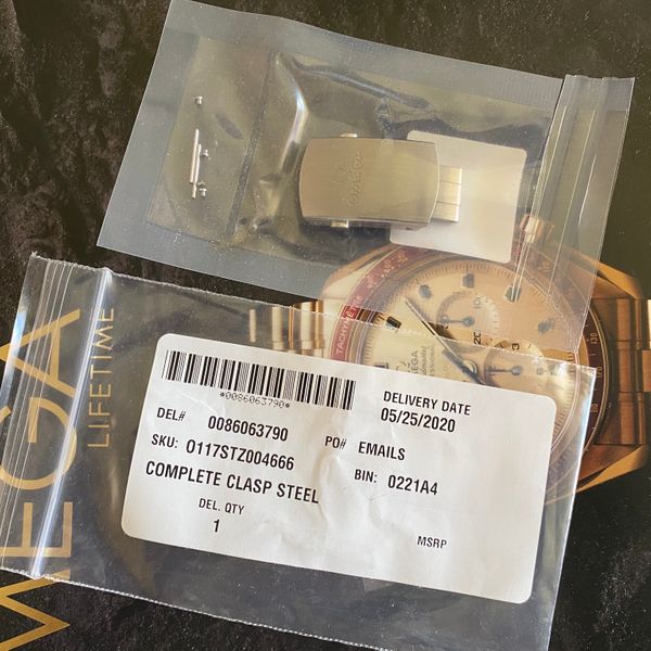 [WTS] Omega 20mm Quick Microadjust Clasp 3 Positions 0117STZ004666 ...