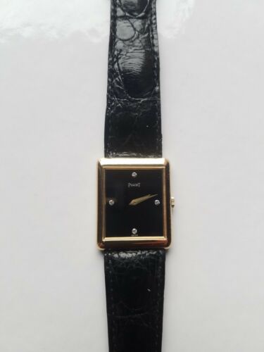 Piaget Woman s 9150 Ancienne Mechanical Wrist Watch Black Face