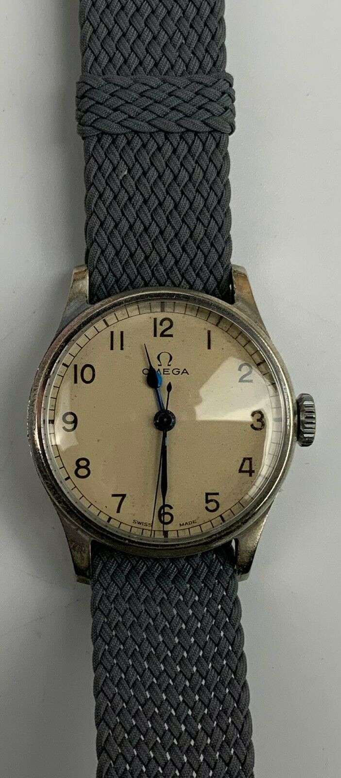 Vintage WWII Omega CK 2292 RAF Military Issued Spitfire Wrist Watch 6B 159 WW2 WatchCharts Marketplace