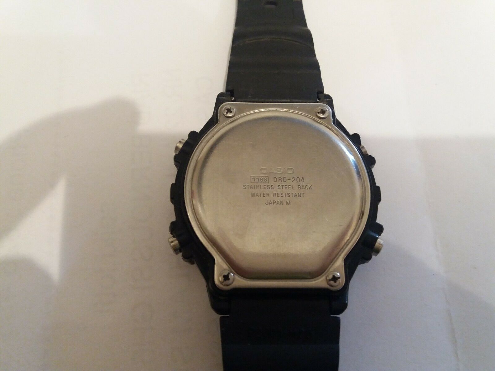 Rare vintage casio dro-204 japan m | WatchCharts Marketplace