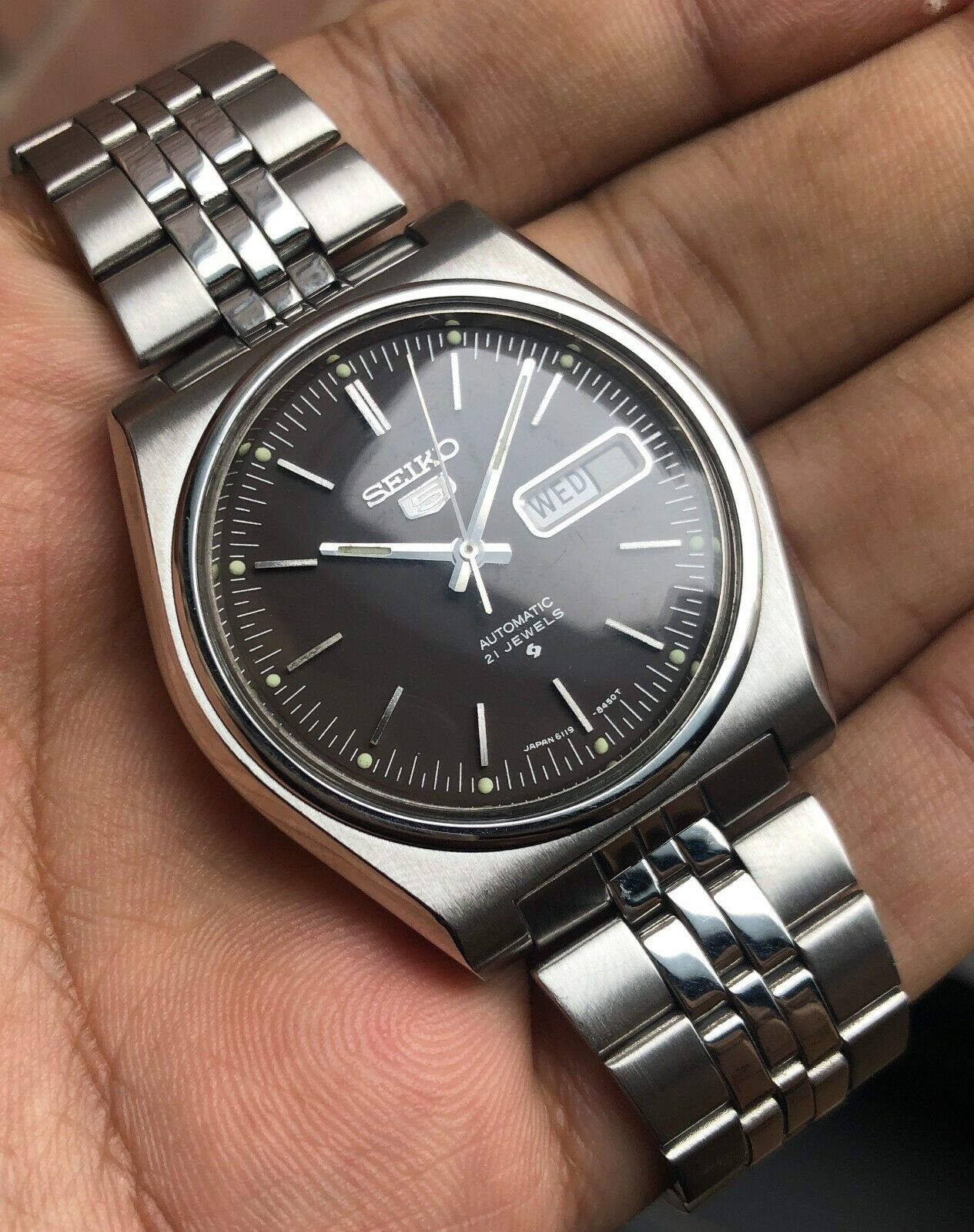 SEIKO セイコー5 スポーツ 6119‐8410 デイデイト ビンテージ SEIKO セイコー5 スポーツ 6119‐8410 デイデイト ビンテージ