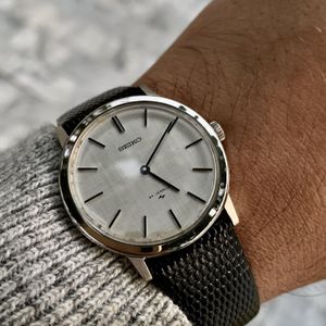 WTS] Seiko Chariot - 2559-0181 - JDM - Patina Linen Dial 1970 - 24