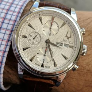 Bulova Accutron Gemini Chronograph 63C107 Price as of November