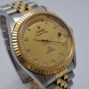 Vintage Titoni Cosmo King President Automatic 737-360 ''Black Dial