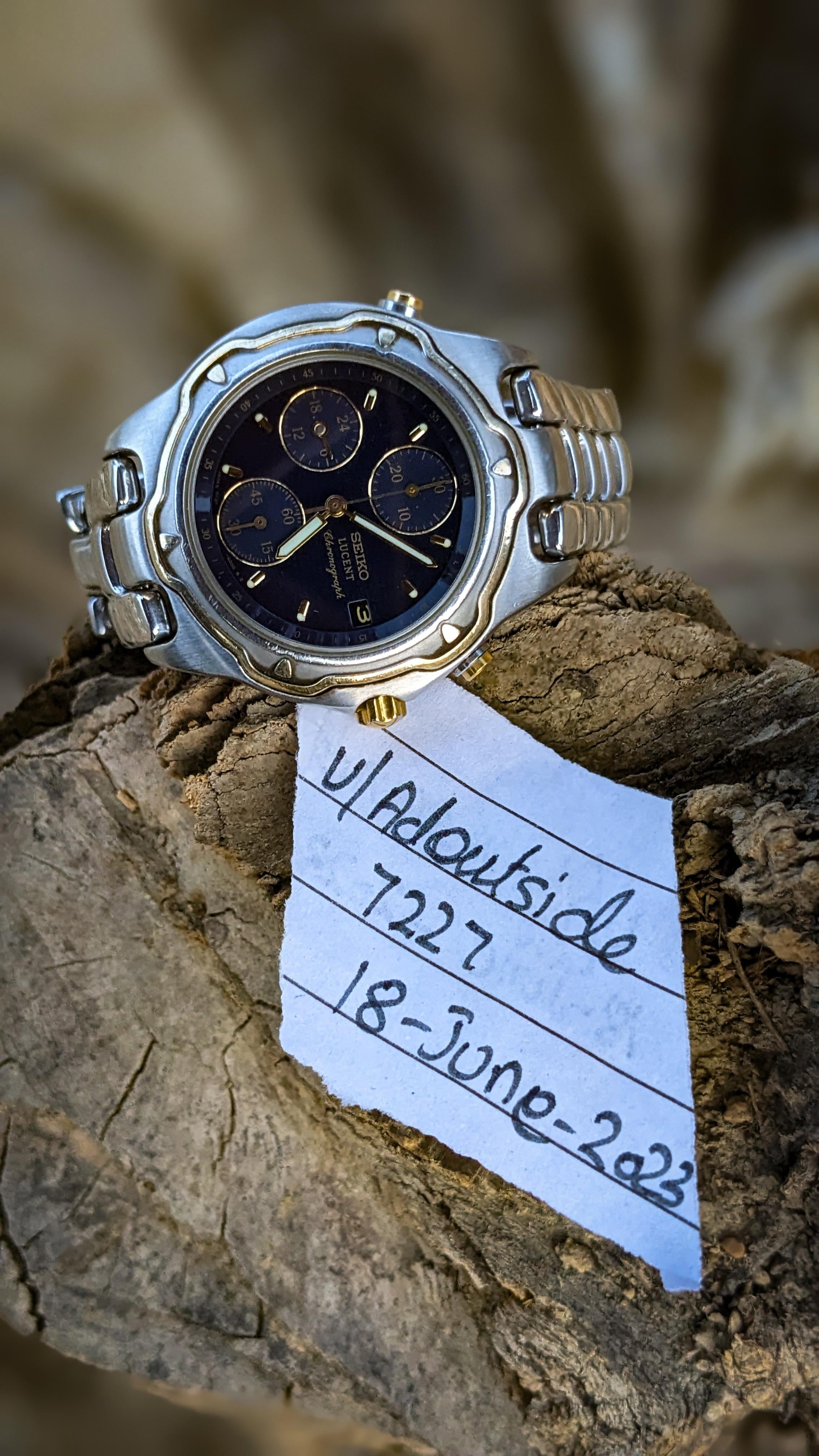 WTS] Seiko lucent Chronograph | 2t72-6000 vintage Dress Watch in