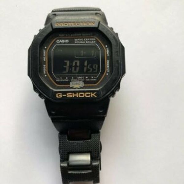 CASIO G-Shock GW-5600BCJ (2924) The "G" 5600 Tough Solar Wave Ceptor ...