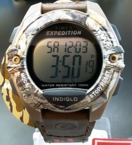 Timex Mossy Oak Expedition Indiglo Digital Quartz Watch TW4B19500 A5 C.A.T. WatchCharts