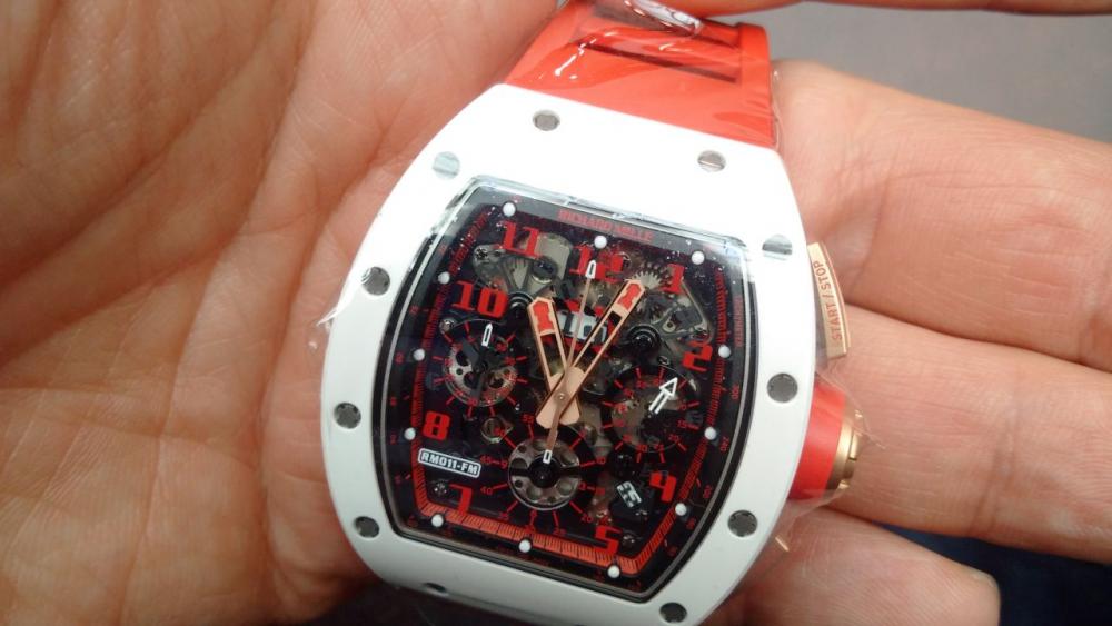 Nib richard mille rm 11 white demon Limited to 30. WatchCharts