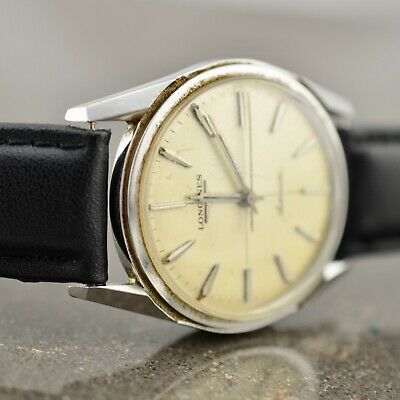 LONGINES vintage 1960 2536 350 automatic stainless steel