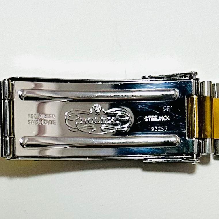 ORIGINAL ROLEX HALF GOLD SUBMARINER BRACELET (93253) - TOTAL 11